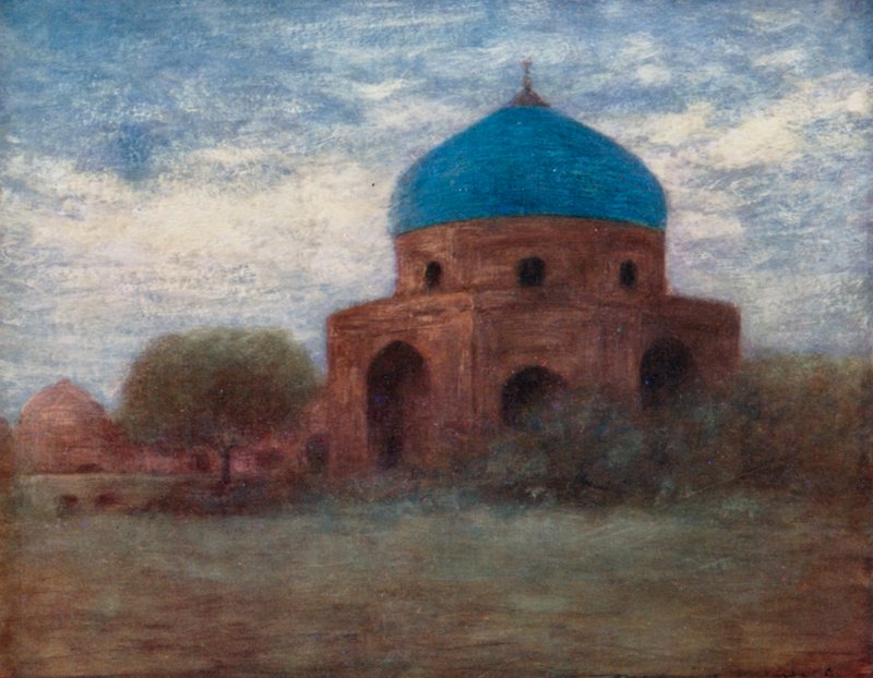 Porselen Kubbe, Amritsar by Mortimer Ludington Menpes