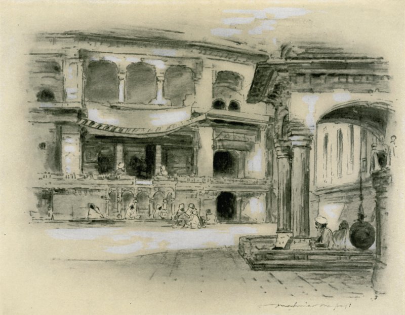 Amritsar Kasabası by Mortimer Ludington Menpes