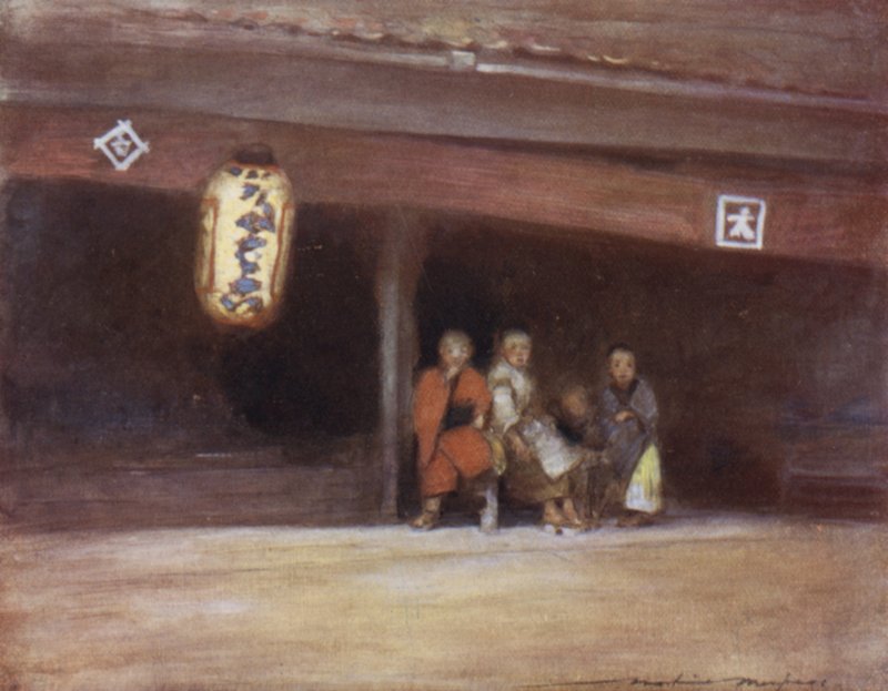 genç Japonya by Mortimer Ludington Menpes
