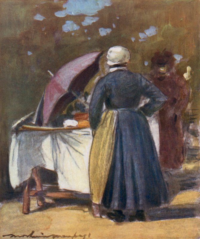 Bir Kek Tezgahı by Mortimer Ludington Menpes