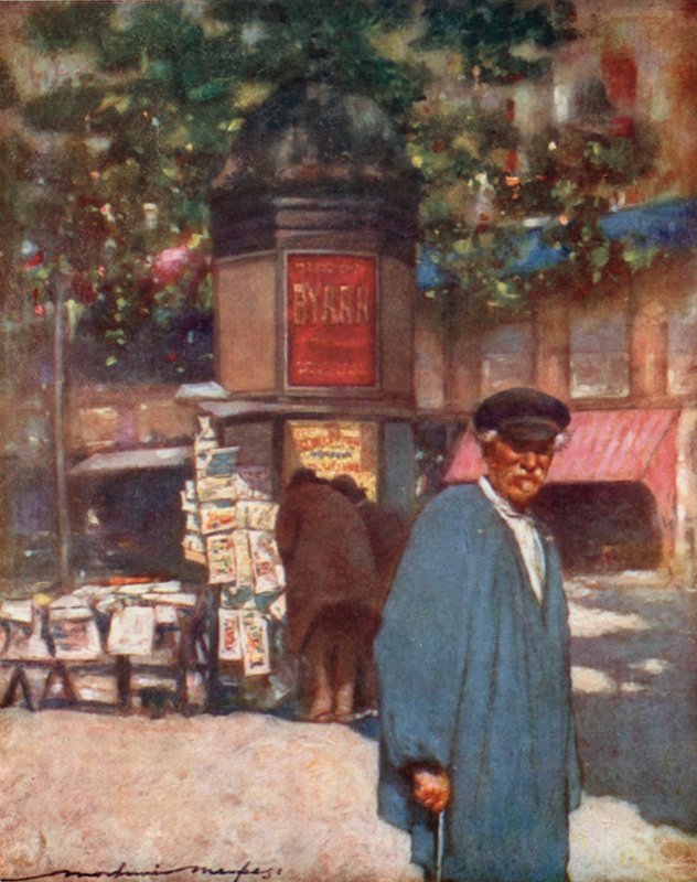 Bulvarda Bir Köşk by Mortimer Ludington Menpes