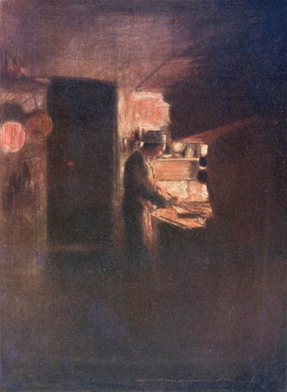 Paris Mutfağı by Mortimer Ludington Menpes