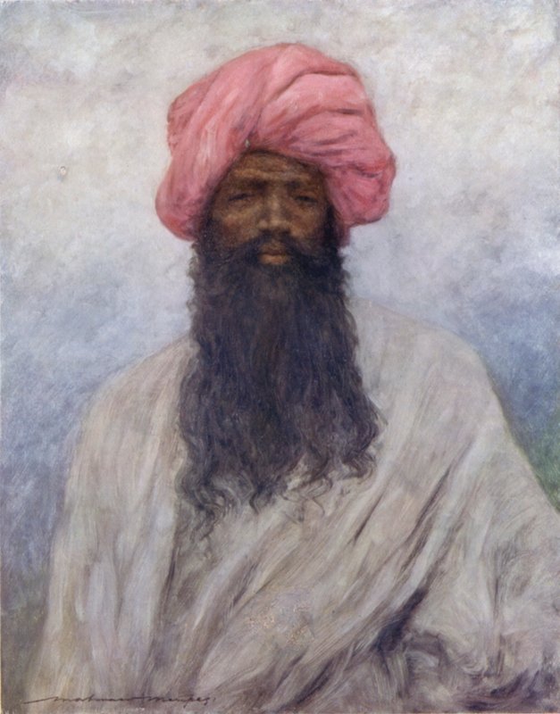 Tipik Bir Beluç (renkli taş) by Mortimer Ludington Menpes