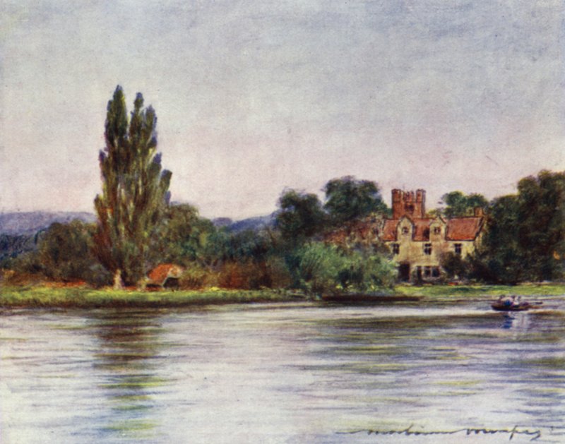 Bisham Manastırı by Mortimer Ludington Menpes