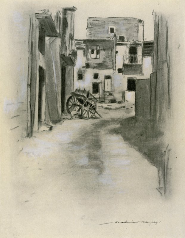 terkedilmiş evler by Mortimer Ludington Menpes