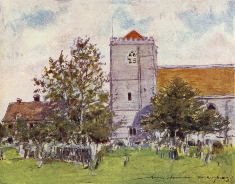 Dorchester Manastırı by Mortimer Ludington Menpes