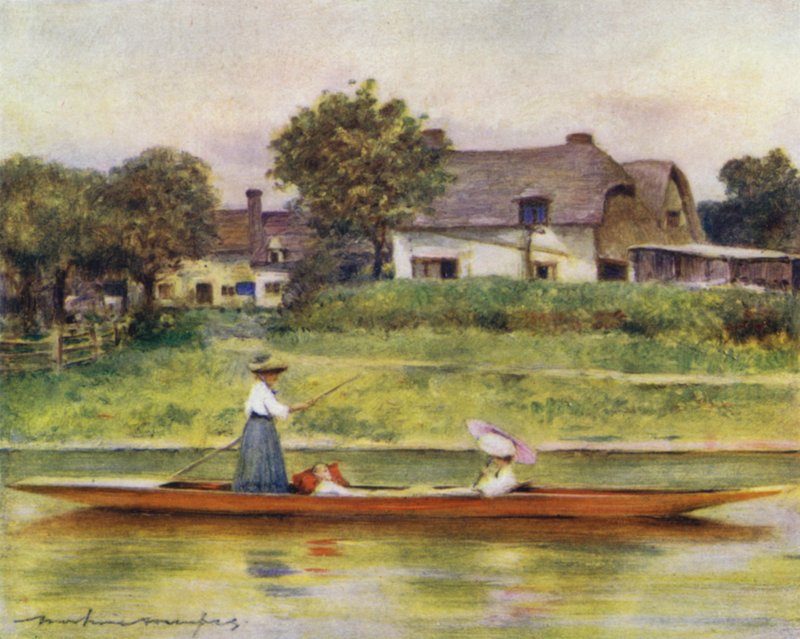 dorchester durgun su by Mortimer Ludington Menpes