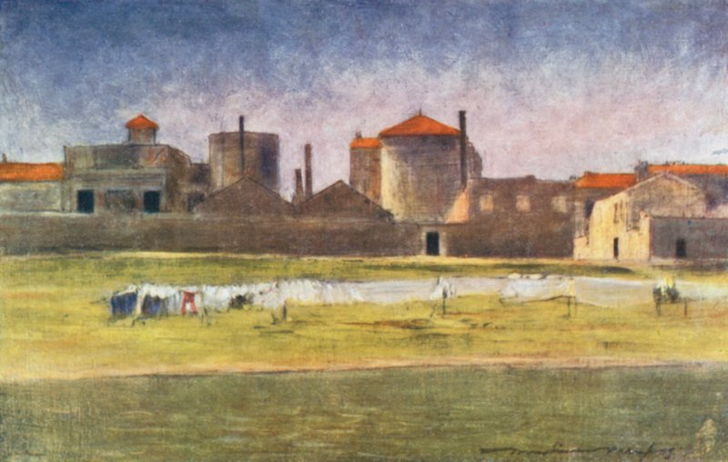 Charenton yakınlarındaki Kurutma Alanı by Mortimer Ludington Menpes
