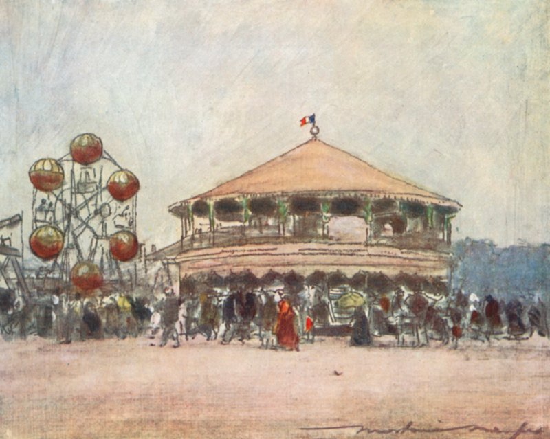 Hotel Des Invalides yakınında yemek by Mortimer Ludington Menpes