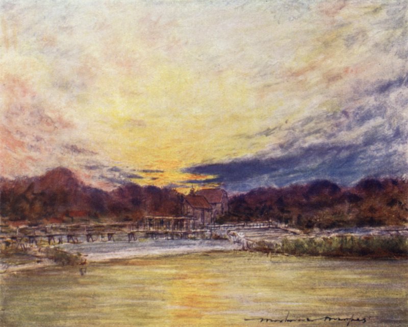 Hambleden by Mortimer Ludington Menpes