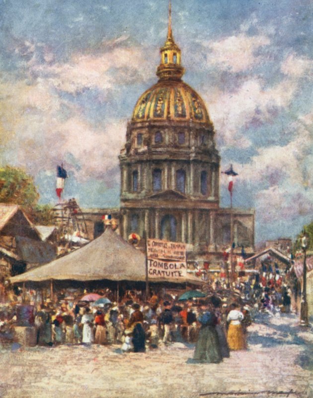 Hotel Des Invalides, Fete by Mortimer Ludington Menpes