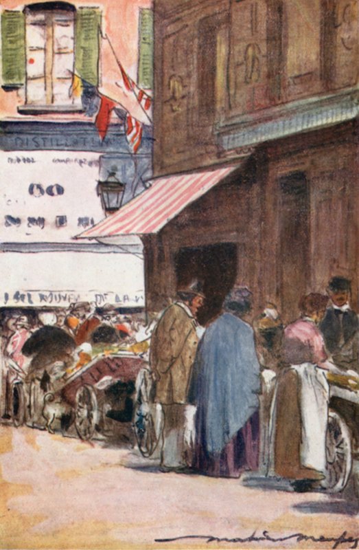 sokak satıcıları by Mortimer Ludington Menpes