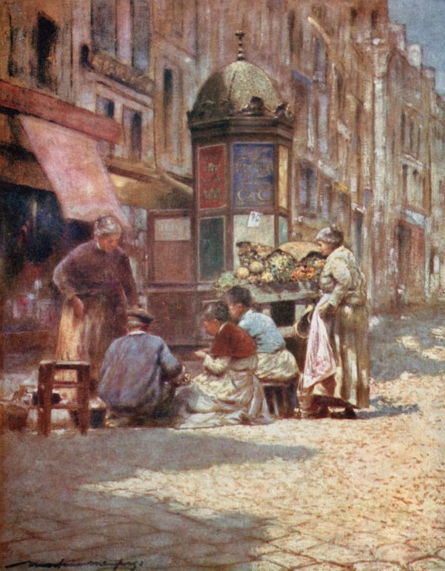 Patates soyma by Mortimer Ludington Menpes