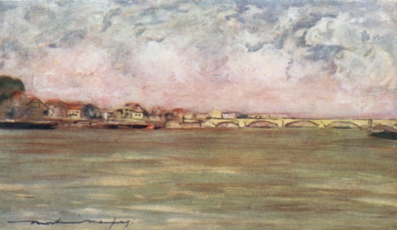 Tolbiyak Köprüsü by Mortimer Ludington Menpes