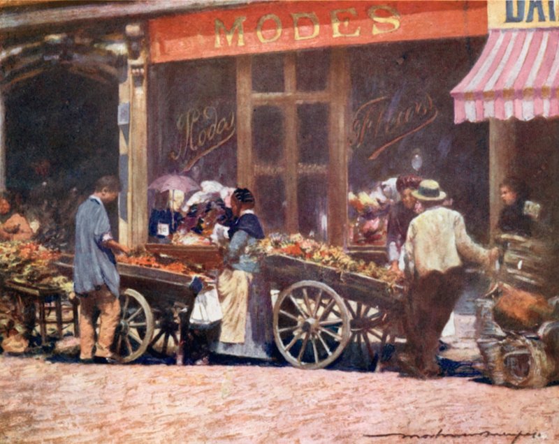 Rue de la Fayette by Mortimer Ludington Menpes