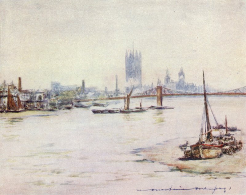 Parlamento Evleri by Mortimer Ludington Menpes