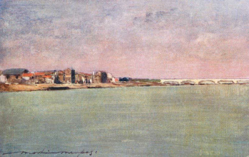 Gün Batımında Seine by Mortimer Ludington Menpes