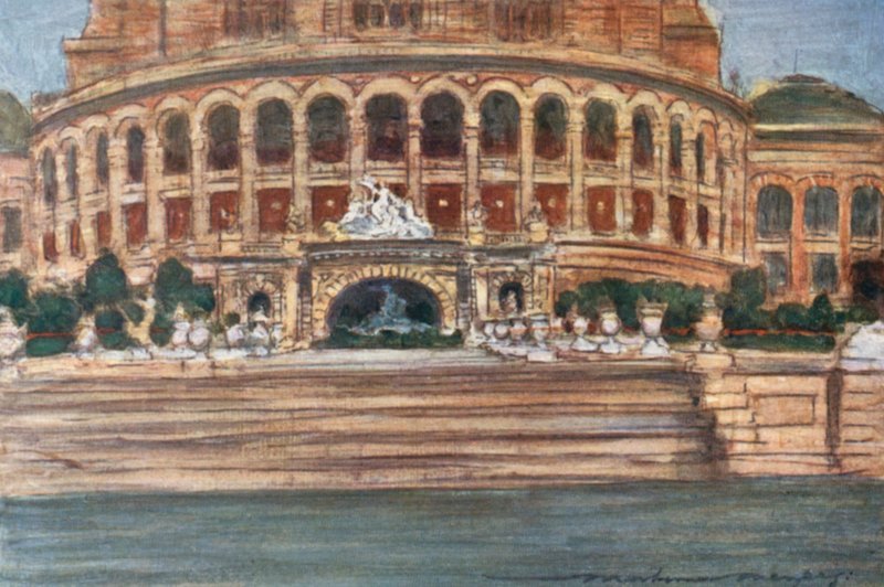 Trocadero Sarayı by Mortimer Ludington Menpes