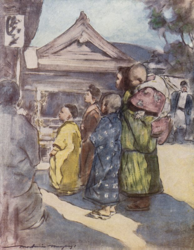 Oyunu izlemek by Mortimer Ludington Menpes