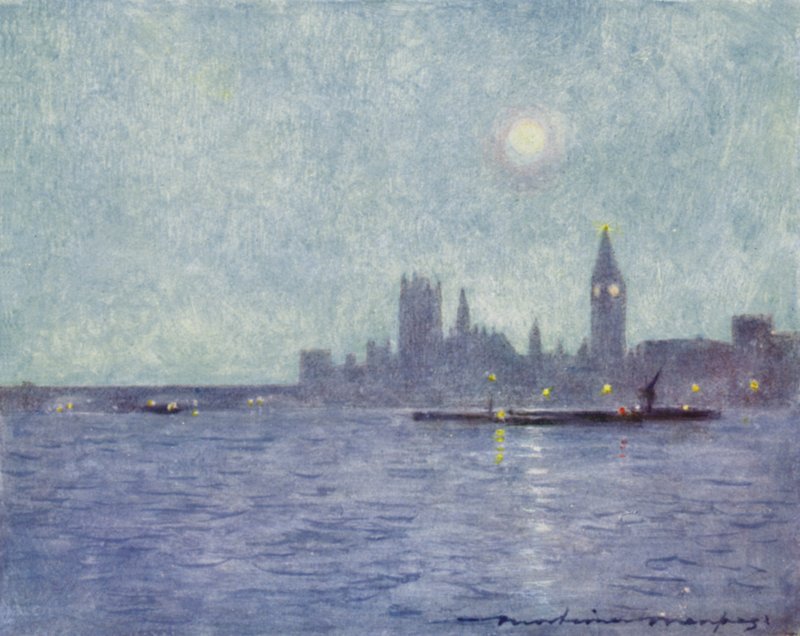 Westminster Geceleri by Mortimer Ludington Menpes