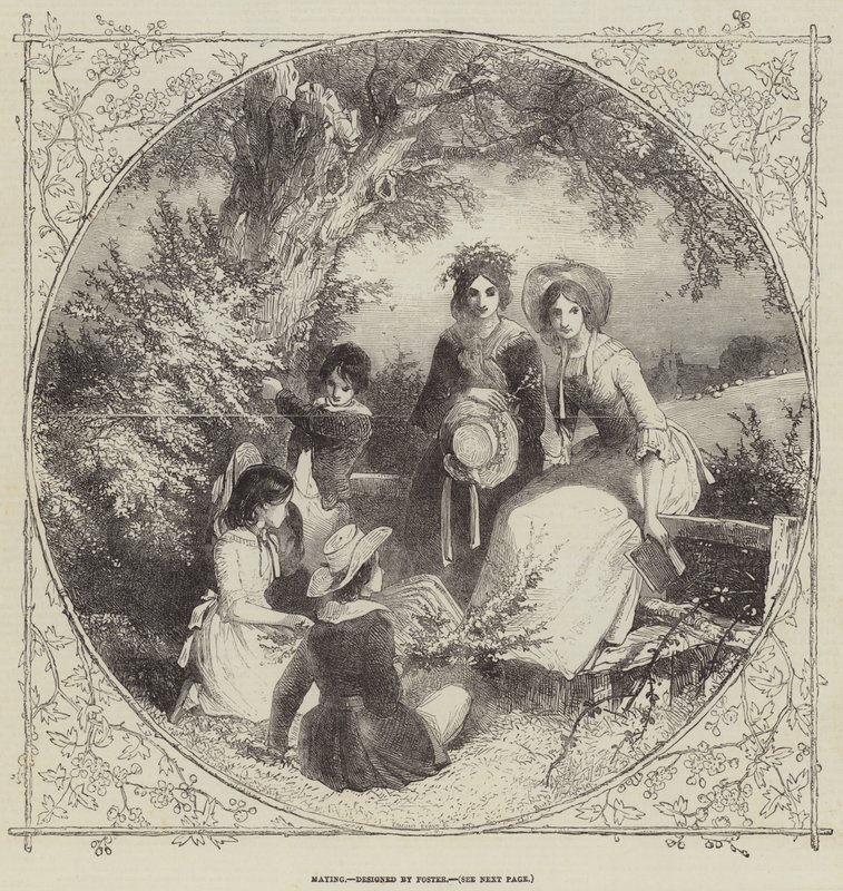 bahar bayramını kutlama by Myles Birket Foster