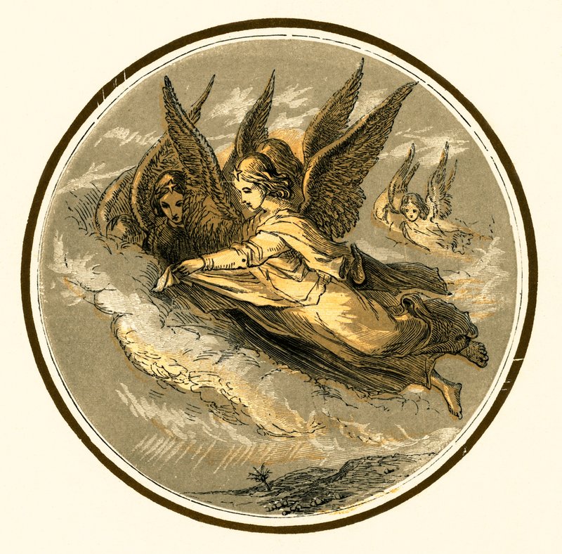 melekler uçuyor by Myles Birket Foster
