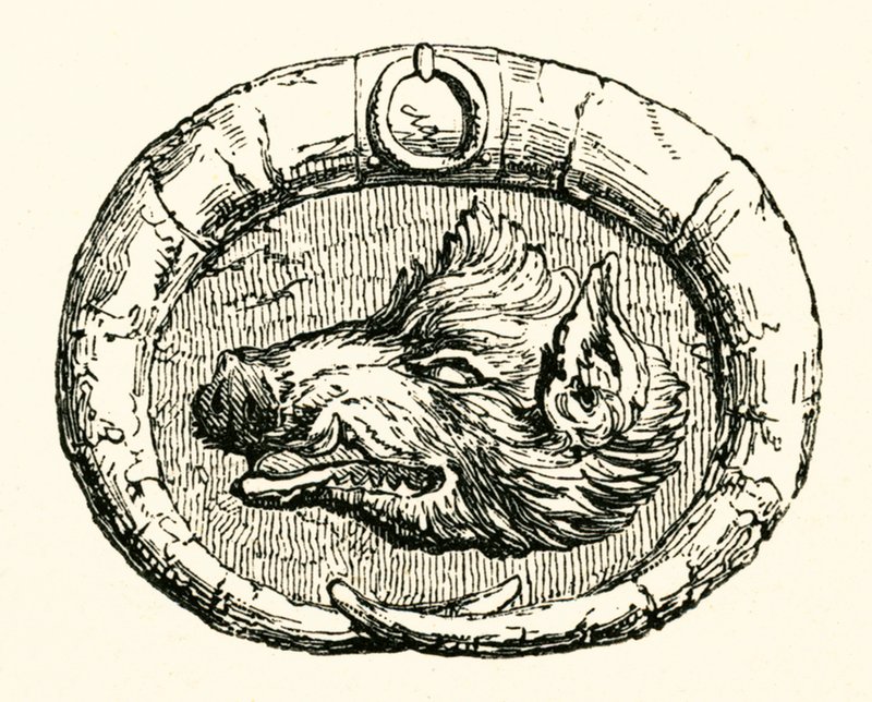 Domuz başı Carol by Myles Birket Foster