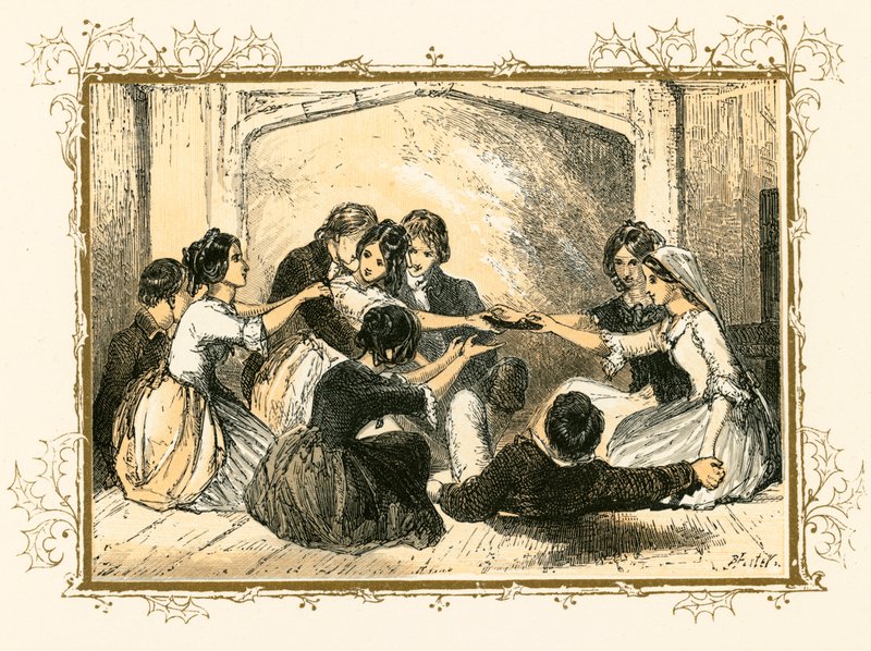 Noel sporları by Myles Birket Foster