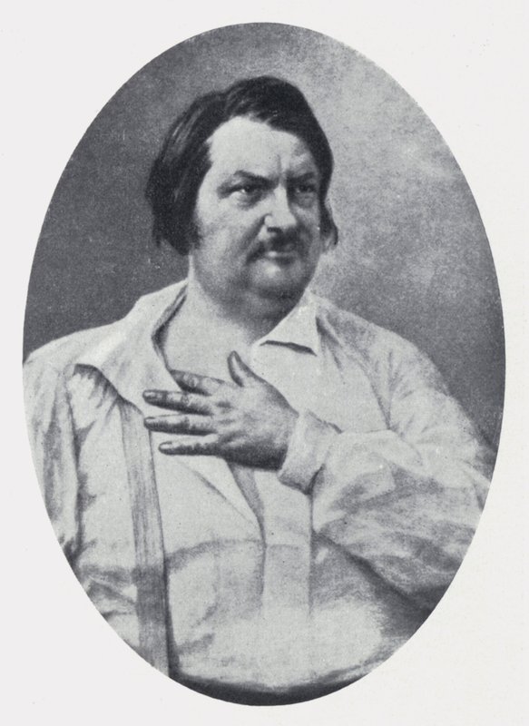 Şair Honore de Balzac by Nadar