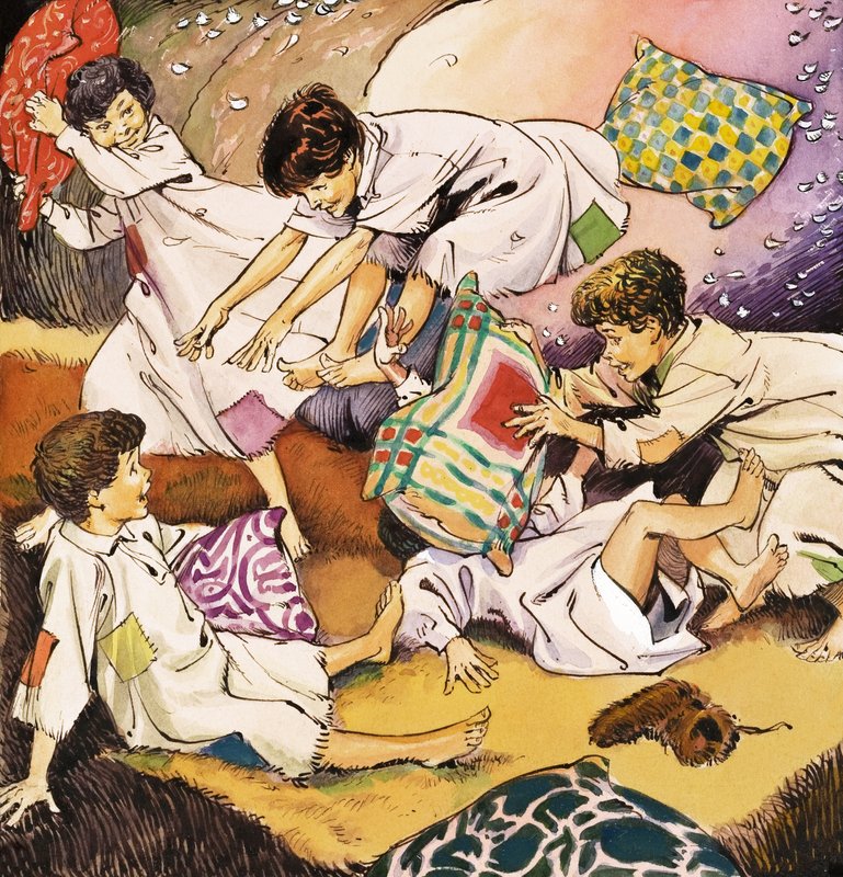 Bir Yastık Kavgası, J.M. Barrie