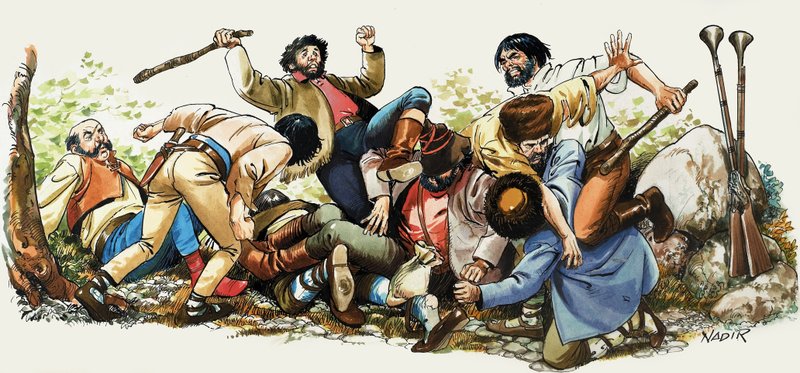 Ormanda bir itiş kakış by Nadir Quinto