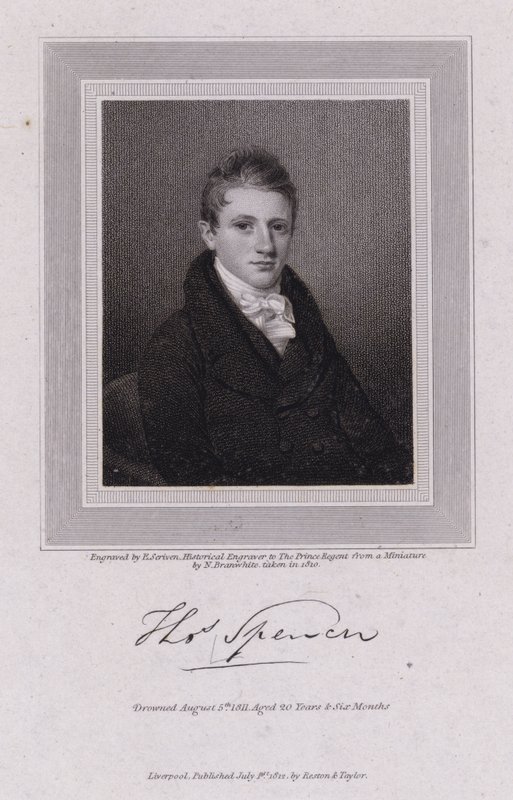 Thomas Spencer, İngiliz Cemaat bakanı (gravür) by Nathan Cooper Branwhite