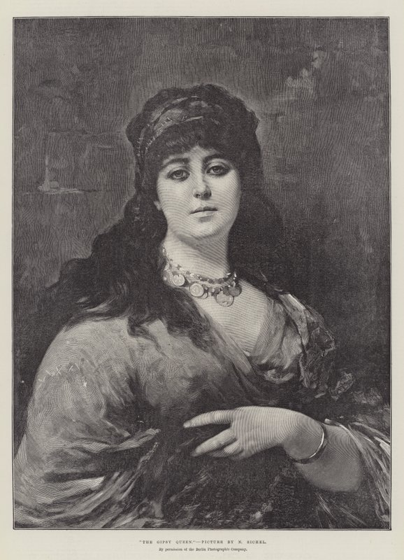 çingene kraliçesi by Nathaniel Sichel