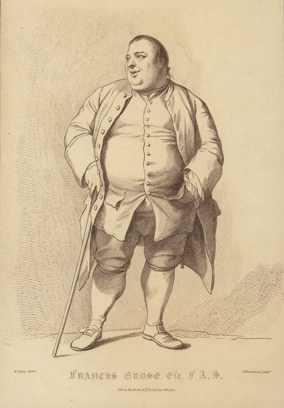 francis grose by Nathaniel Dance Holland