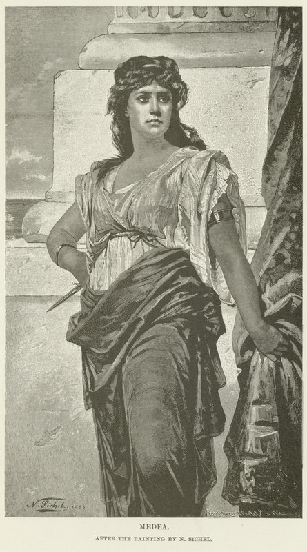 Medea (gravür) by Nathaniel Sichel