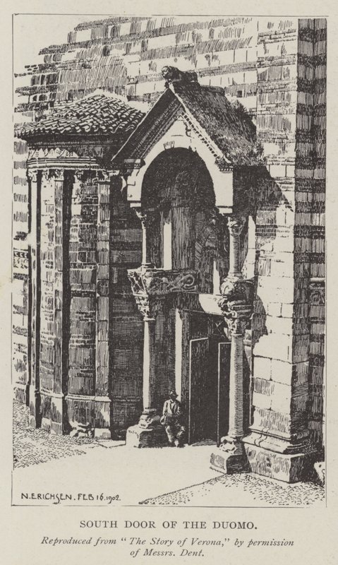 Duomo'nun Güney Kapısı by Nelly Erichsen