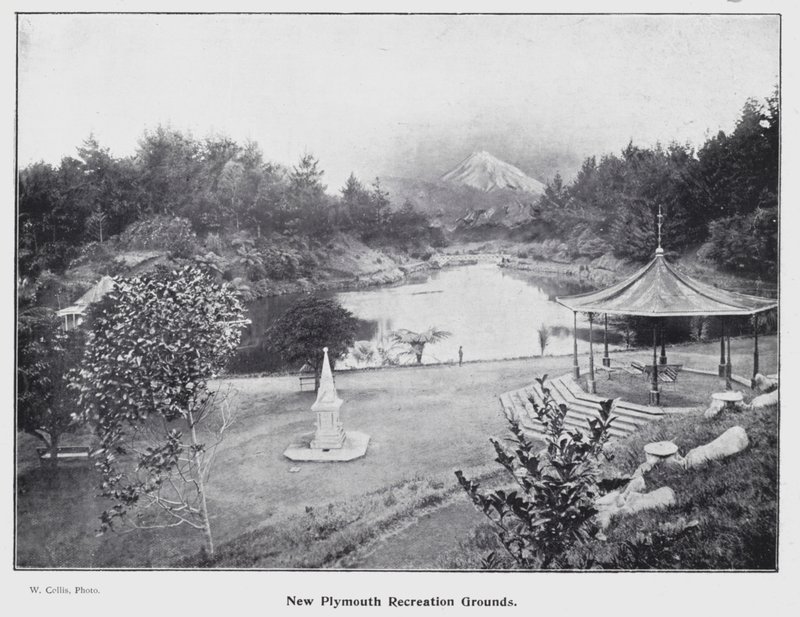 New Plymouth, Yeni Zelanda: New Plymouth Recreation Grounds (s/b fotoğraf) by New Zealand Photographer