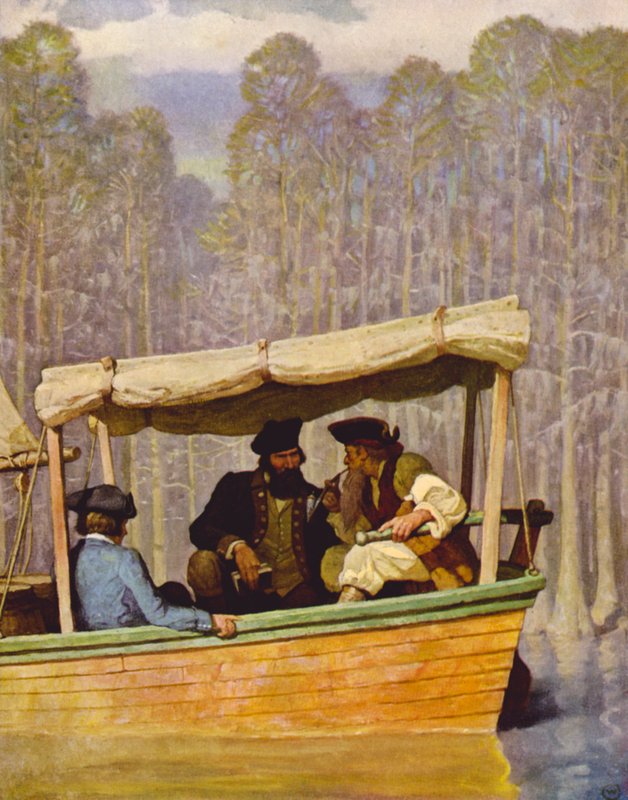 kaptan sel by Newell Convers Wyeth
