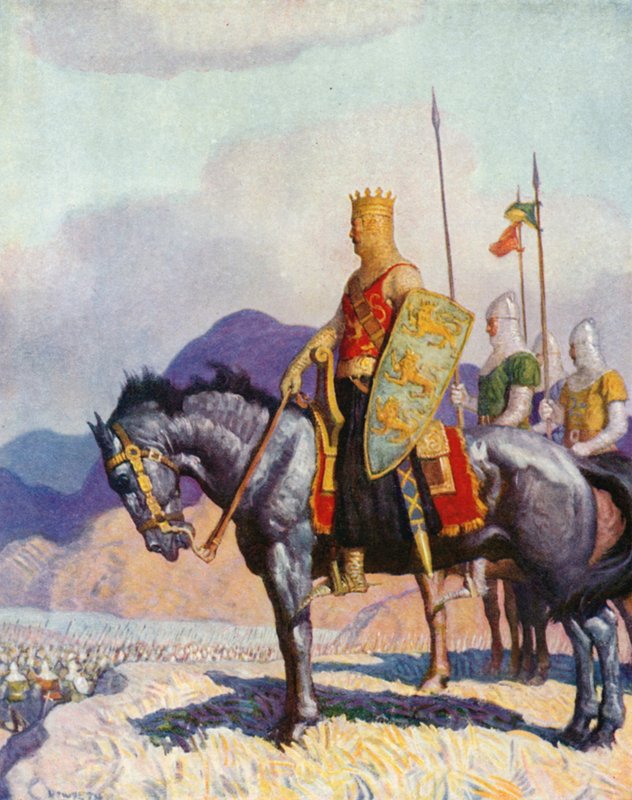 Kral Edward by Newell Convers Wyeth