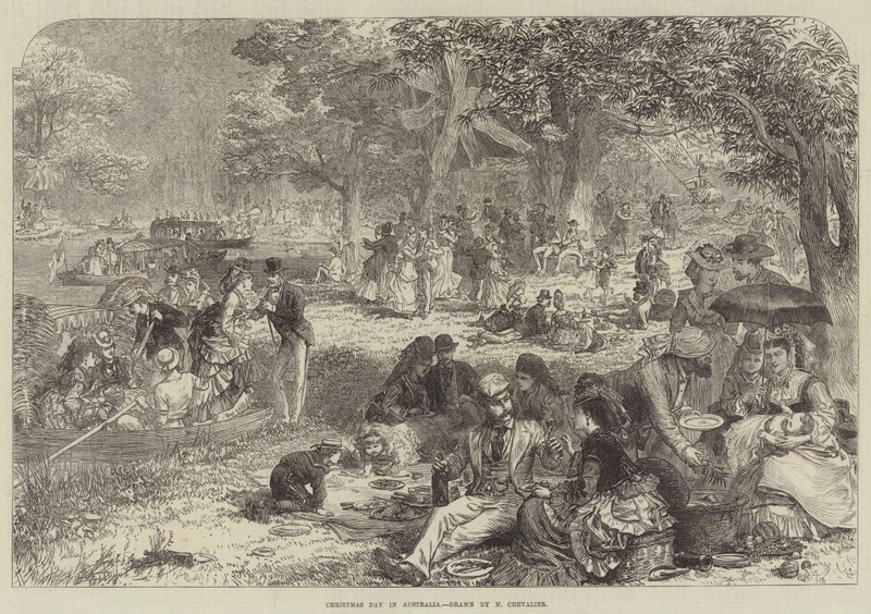 ಆಸ್ಟ್ರೇಲಿಯಾ ಟರ್ಕಿಯಲ್ಲಿ ಕ್ರಿಸ್ಮಸ್ ದಿನ by Nicholas Chevalier