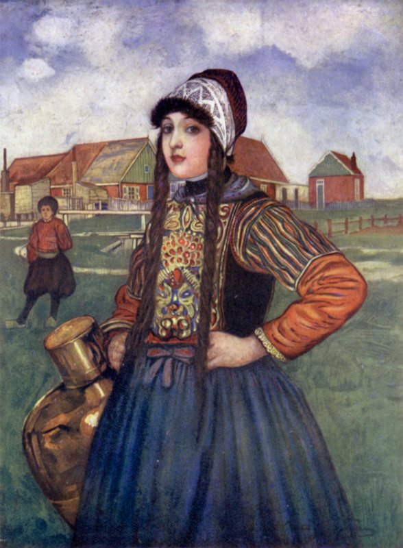 A Girl of Marken  by Nico Jungman