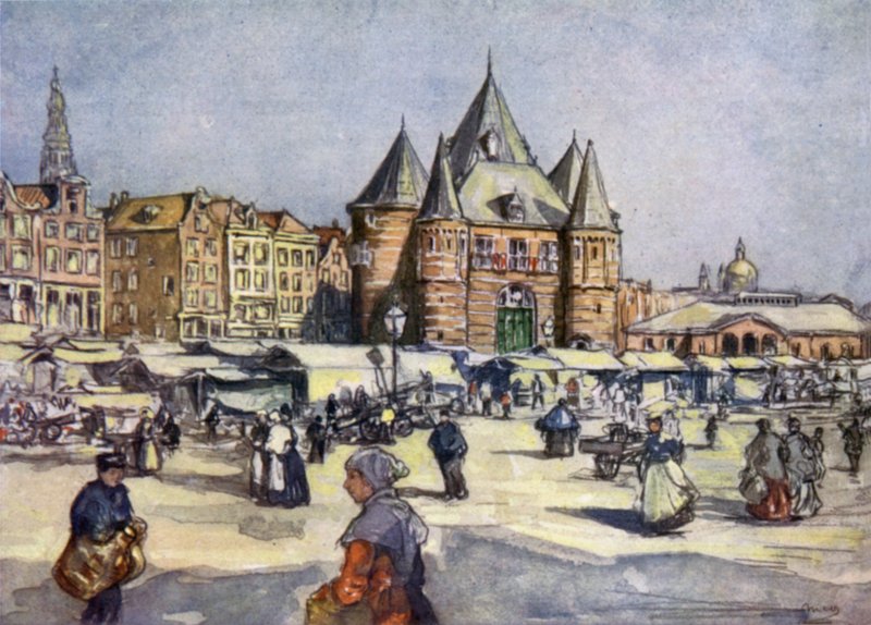 De Waag, Amsterdam by Nico Jungman