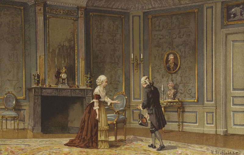 Hollandalı iç, c1792 by Nico Steffelaar
