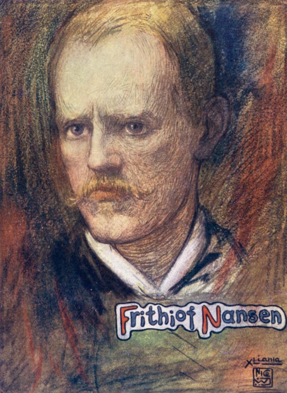 Norveç: Fridtjof Nansen (renkli taş) by Nico Jungman
