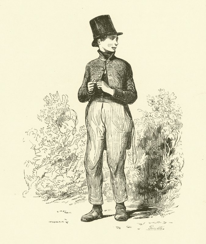 okul çocuğu by Nicolas Toussaint Charlet