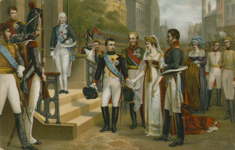 Napolyon, Prusya Kraliçesi Louise'i Tilsit'te kabul ediyor, 6 Temmuz 1807 by Nicolas Louis Francois Gosse