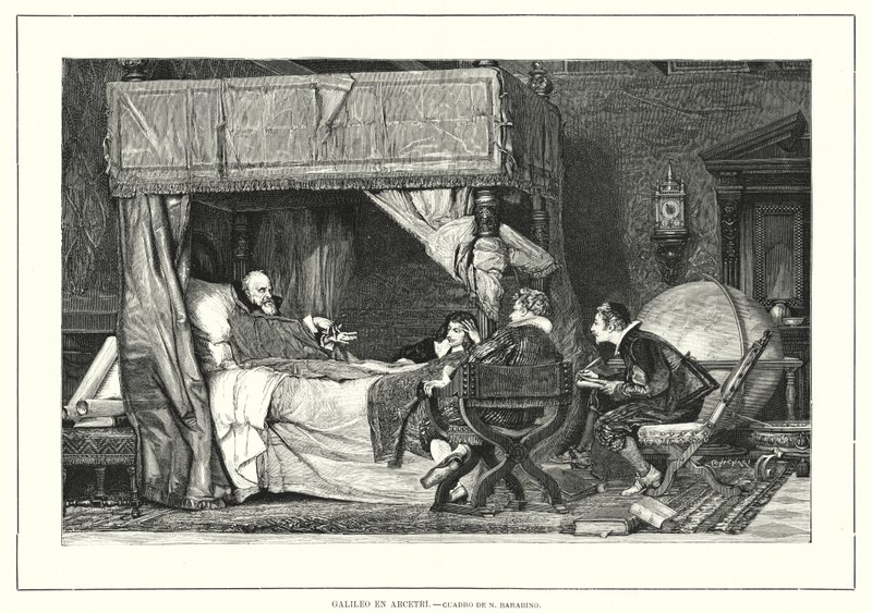 İtalyan gökbilimci Galileo Galilei, 1642