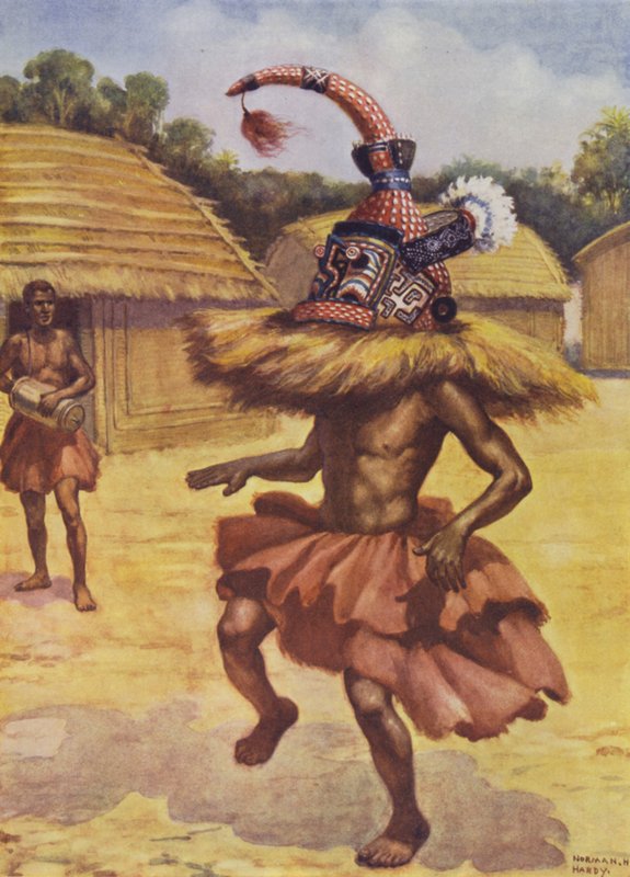 Gizli Bir Cemiyet, Misumba, Aşağı Kongo by Norman Hardy