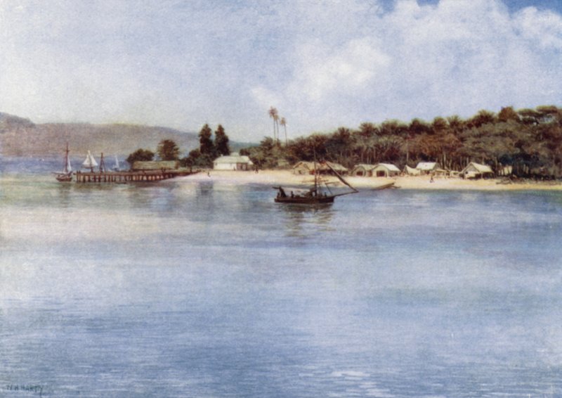 Samari Adası, Britanya Yeni Gine (renkli taş) by Norman Hardy
