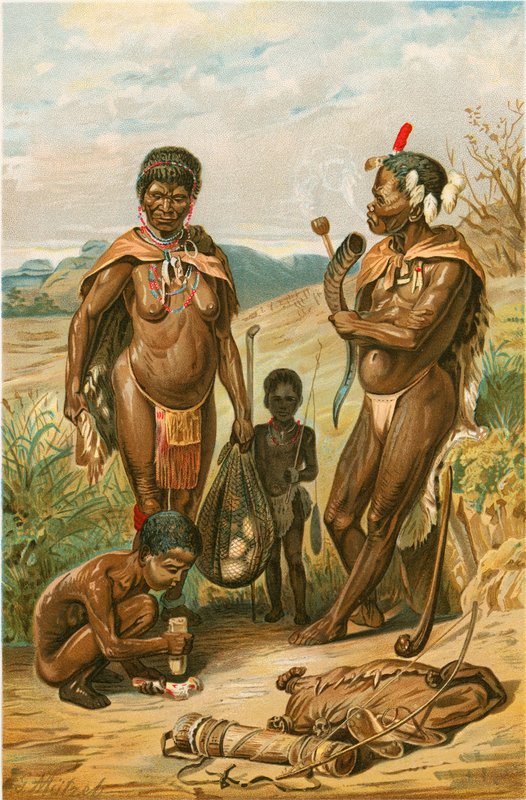Bushman ailesi by North American